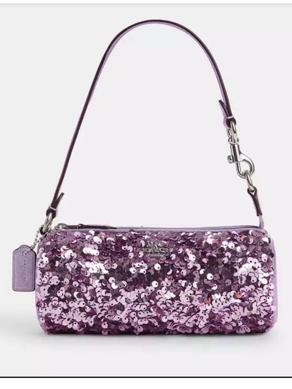 Coach Nolita Sequin barrel bag
